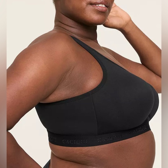 Cacique Cotton Unlined Full Cover No Wire - Picture 3 of 8